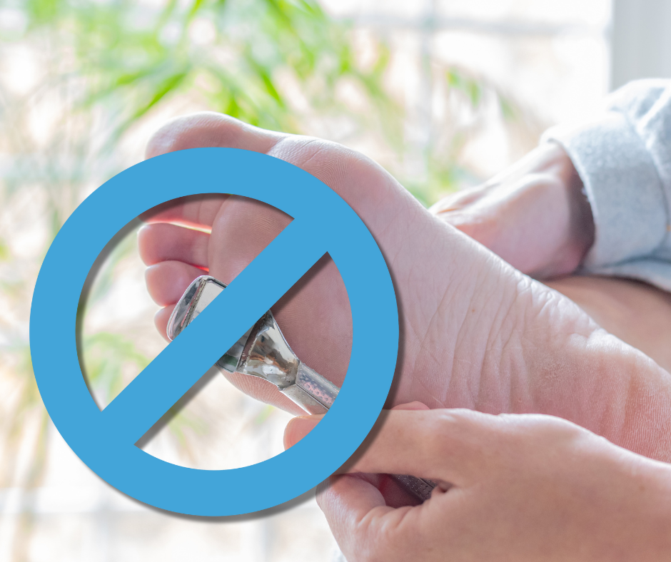 Stop the DIY! 6 Reasons Why You Shouldn't Address Your Own Foot Problems 6 NJPPSG BG10.14